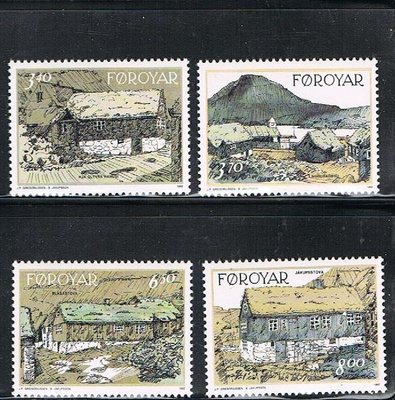 Färsaaret 1992 - Vanhoja taloja (4)  ++