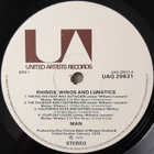 Man: Rhinos, Winos & Lunatics UK LP VG+ - pikkukuva 5