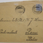 VANHA Kuori Kristiinankaupunki - Italia 1896 25 p Kolmiluk. - pikkukuva 1