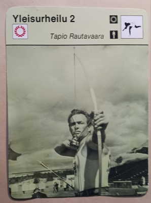 Concert Hall -keräilykortti, Yleisurheilu 2,Tapio Rautavaara