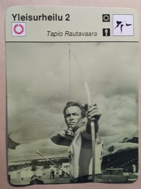 Concert Hall -keräilykortti, Yleisurheilu 2,Tapio Rautavaara
