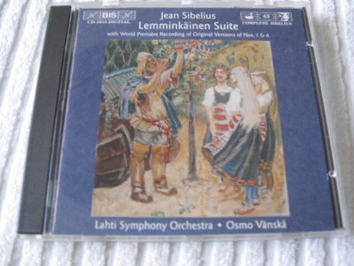 Sibelius LEMMINKÄINEN SUITE (CD) LAHTI SYMPHONY ORCHESTRA