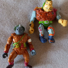 TEENAGE MUTANT NINJA TURTLES vintage figuurit 1990-luvulta - pikkukuva 1