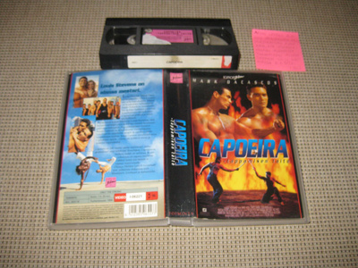 Capoeira -Tappamisen Taito-VHS (Egmont, Mark Dacascos, 1993)