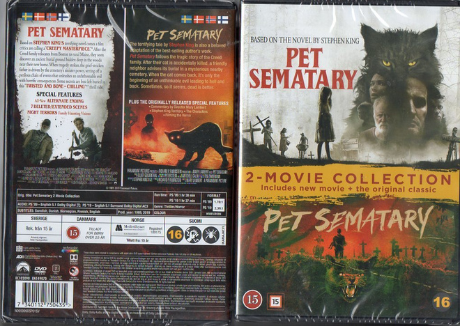 Pet Sematary / uinu uinu lemmikkini	(75 306)	UUSI	-FI-	nordi
