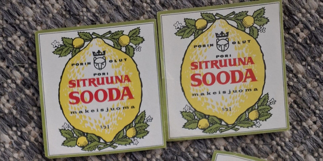 Virvoitusjuoma etiketit