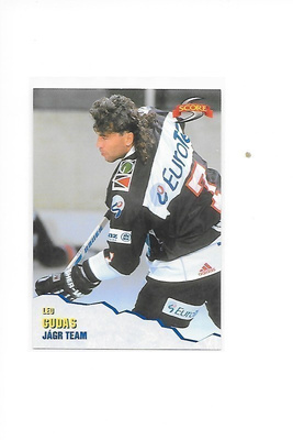1999-00 Score Czech Team Jagr #JT24 Leo Gudas JYP