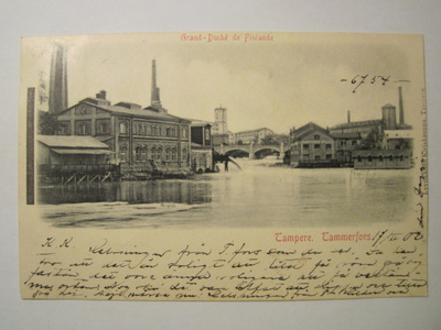 VANHA Postikortti Tampere 1902