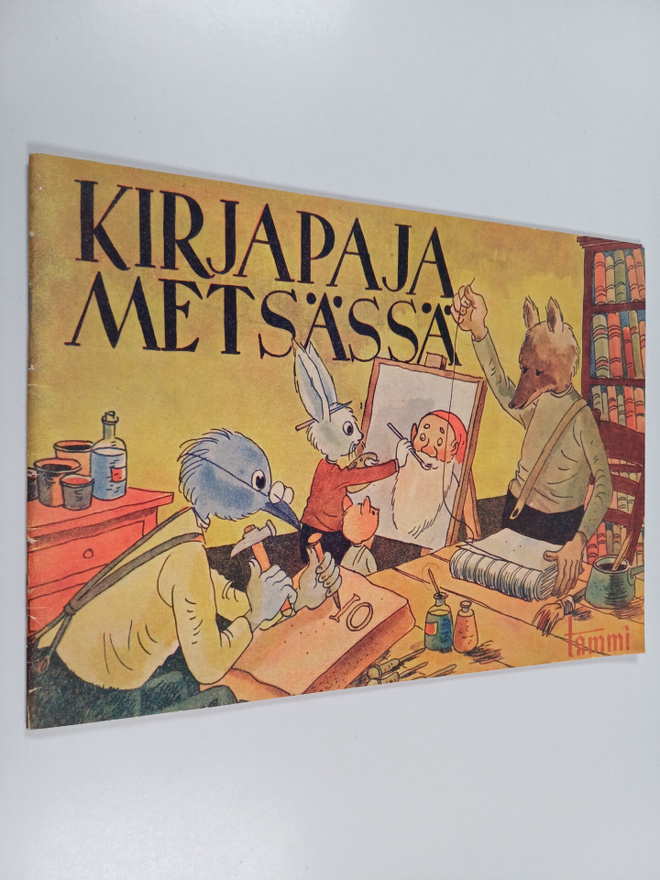 Antero Kajanto : Kirjapaja metsässä