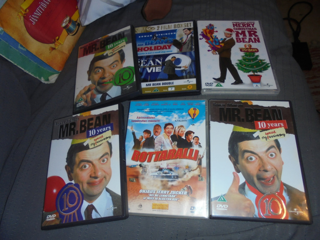 DVD Mr. Bean elokuvia TV-Sarja 10 vuotta