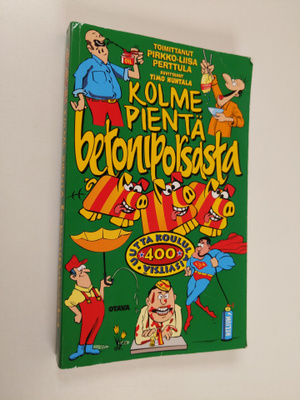 Kolme pientä betoniporsasta