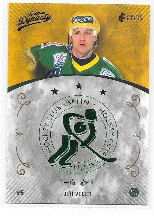 2021 EL Dynasty #88 Jiri Veber Vsetin ex Ässät