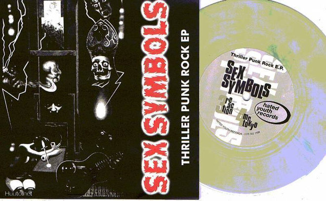 SEX SYMBOLS thriller punk rock EP -1999- .....italy