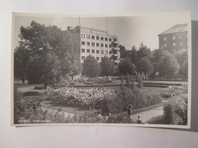 VANHA Postikortti Kotka 1950-l Alkup.Mallikappale
