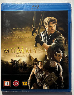 MUMMY TRILOGY - 3 Blu-ray, uusi
