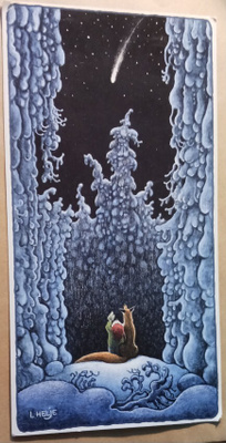 Helje: Tonttu ja kettu katsovat tähdenlentoa, ylipitkä, 2010