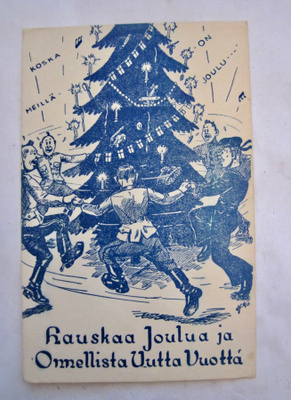 VANHA Postikortti Kenttäposti 1940 Kuvahankinta Oy