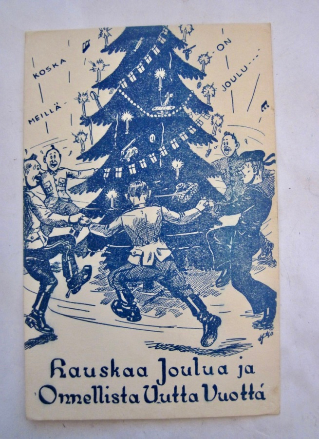 VANHA Postikortti Kenttäposti 1940 Kuvahankinta Oy