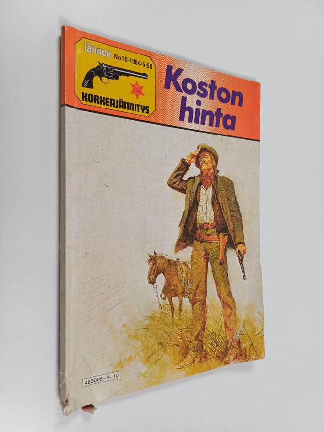 Lännen korkeajännitys 10/1984 : Koston hinta