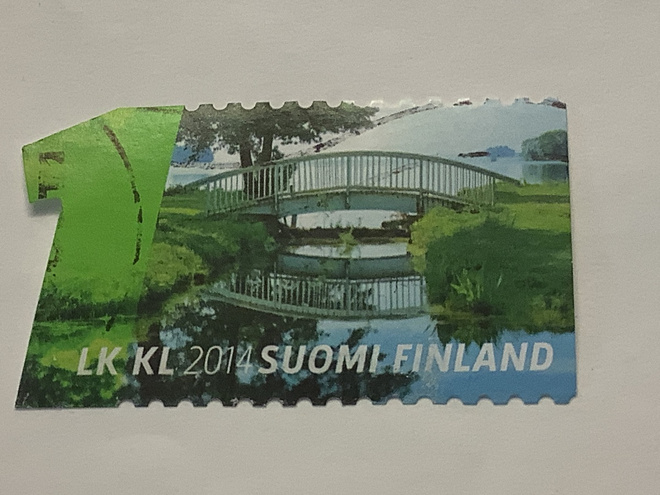 2327/ 2014 Sillat ja vesi 8/10 o leimattu