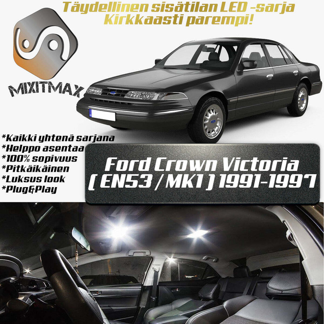 Ford Crown Victoria (EN53) Sisätilan LED-sarja 1