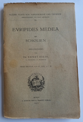 Euripides: Medea, A.Marcus & E.Weber's 1911