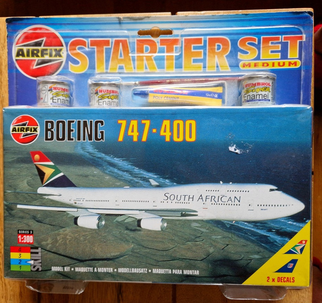 Airfix Boeing 747 -400 Matkustajalentokone