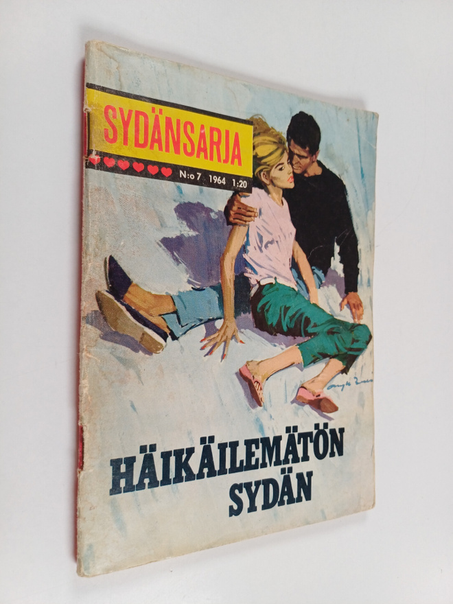 Guy Phillips : Sydänsarja n:o 7/1964 : Häikälemätön sydän