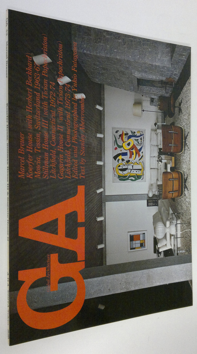 Yukio Futagawa : GA 43 : Marcel Breuer - Koerfer House (w...