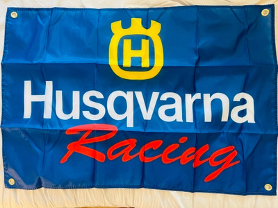 Husqvarna moottorisaha seinälippu