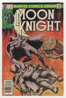 Moon Knight #6 (Marvel, April 1981) Newsstand