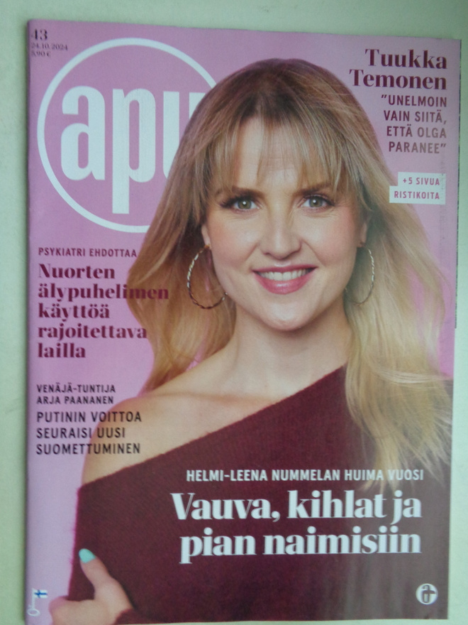 Apu lehti Nro 43/2024 (16.7)