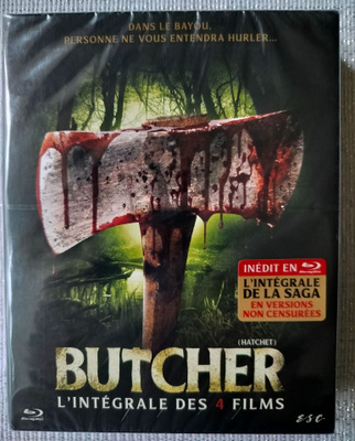 Hatchet (1-4,box) blu-rayx4