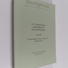 K. F. Karjalainen : K. F. Karjalainens sudostjakische Tex... - pikkukuva 1