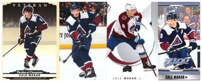 4 x CALE MAKAR Colorado Avalance