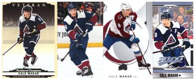 4 x CALE MAKAR Colorado Avalance