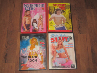Babysitter's a slut 2, Delinquent teens, Student house(4dvd)