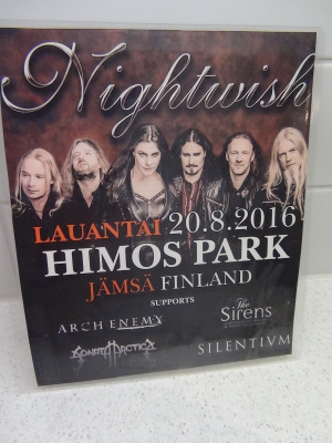 NIGHTWISH  -  HIMOS PARK 20.8. 2016