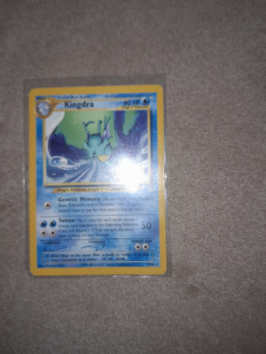 Kingdra 19/64 Pokémon Neo Revelation RARE card