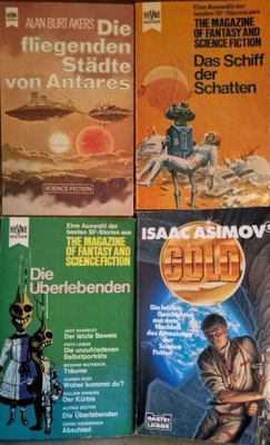 8x SF: Poul Anderson, Asimov, Bester, Leiber, Wyndham,