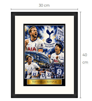 Uusi Tottenham Hotspur Harry Kane art print Limited Edition