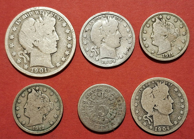 USA vanhaa rahaa: 1866, 1899, 1901, 1904, 1911, 1912 (KD13)