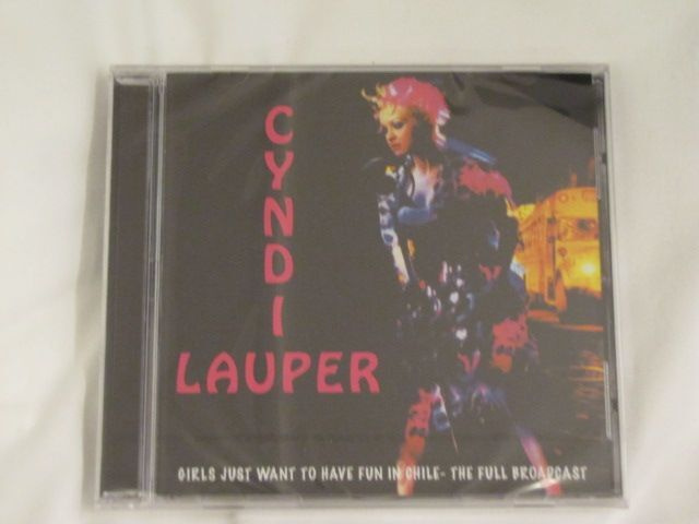 Cyndi Lauper Girls just want to have fun in Chile cd muoveis