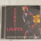 Cyndi Lauper Girls just want to have fun in Chile cd muoveis - pikkukuva 1