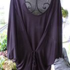 Käyttämätön Selected/Femme, musta halattipaita, L/XL - pikkukuva 3