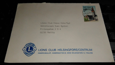 Matinkylä Lions Club kuorella 26/2