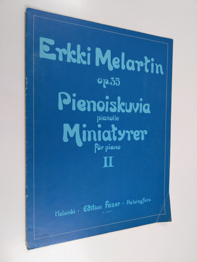 Erkki Melartin op.35 : Pienoiskuvia pianoille 2