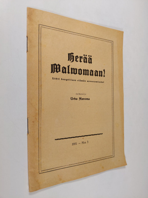 Urho Muroma : Herää valvomaan 3/1951