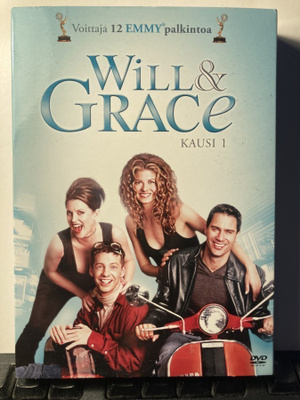 WILL & GRACE, DVD x 4, kausi 1