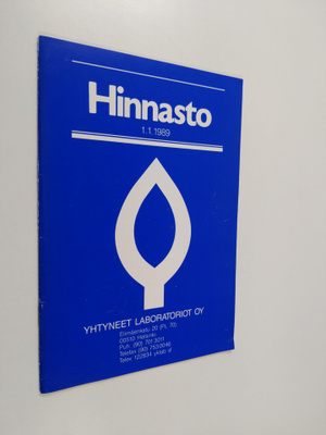 Hinnasto 1.1.1989